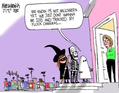 Editorial cartoon for Oct. 8, 2026